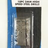 DR091 10PC 2MM HSS BITS