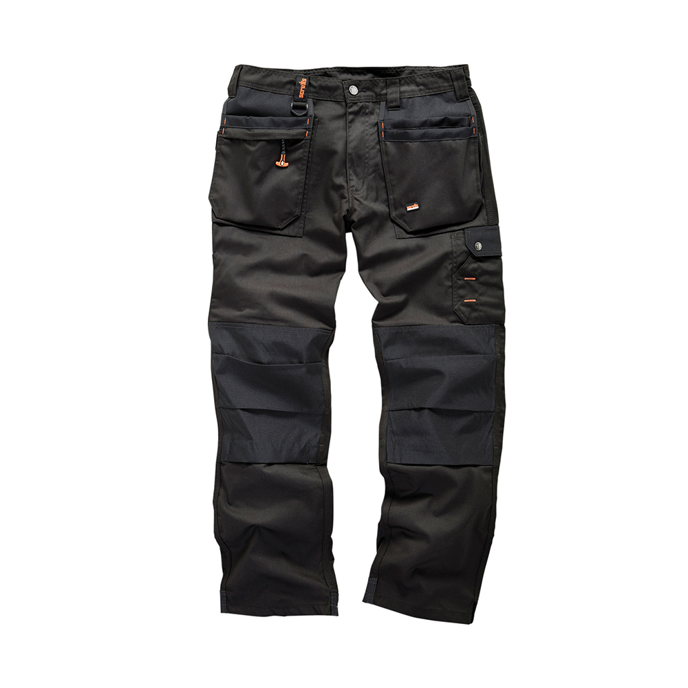 Worker Plus Trouser Black 36L T51801 - The Tool Shed Plymouth