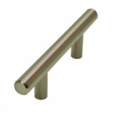 T Bar Brushed Nickel 64mm