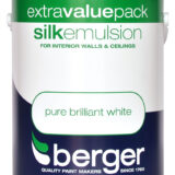 Berger Silk Emulsion 3L Pure Brilliant White