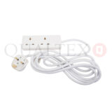 2GANG 3METRE EXTENSION LEAD JA151A